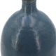 Potter's lamp in blue glazed ceramic, 1970s