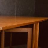 Mid-century teak folding table