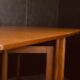 Mid-century teak folding table