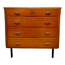 Vintage Danish dressing table teak chest of drawers