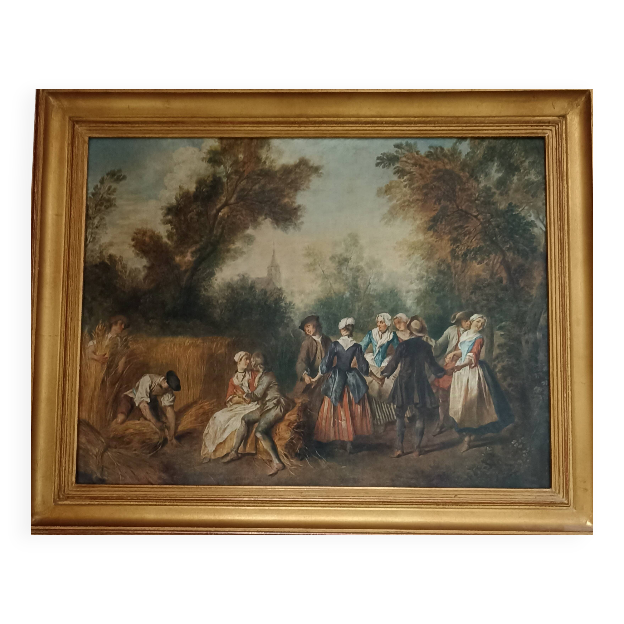 Painting of Lancret's Summer