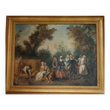 Tableau l'été de Lancret