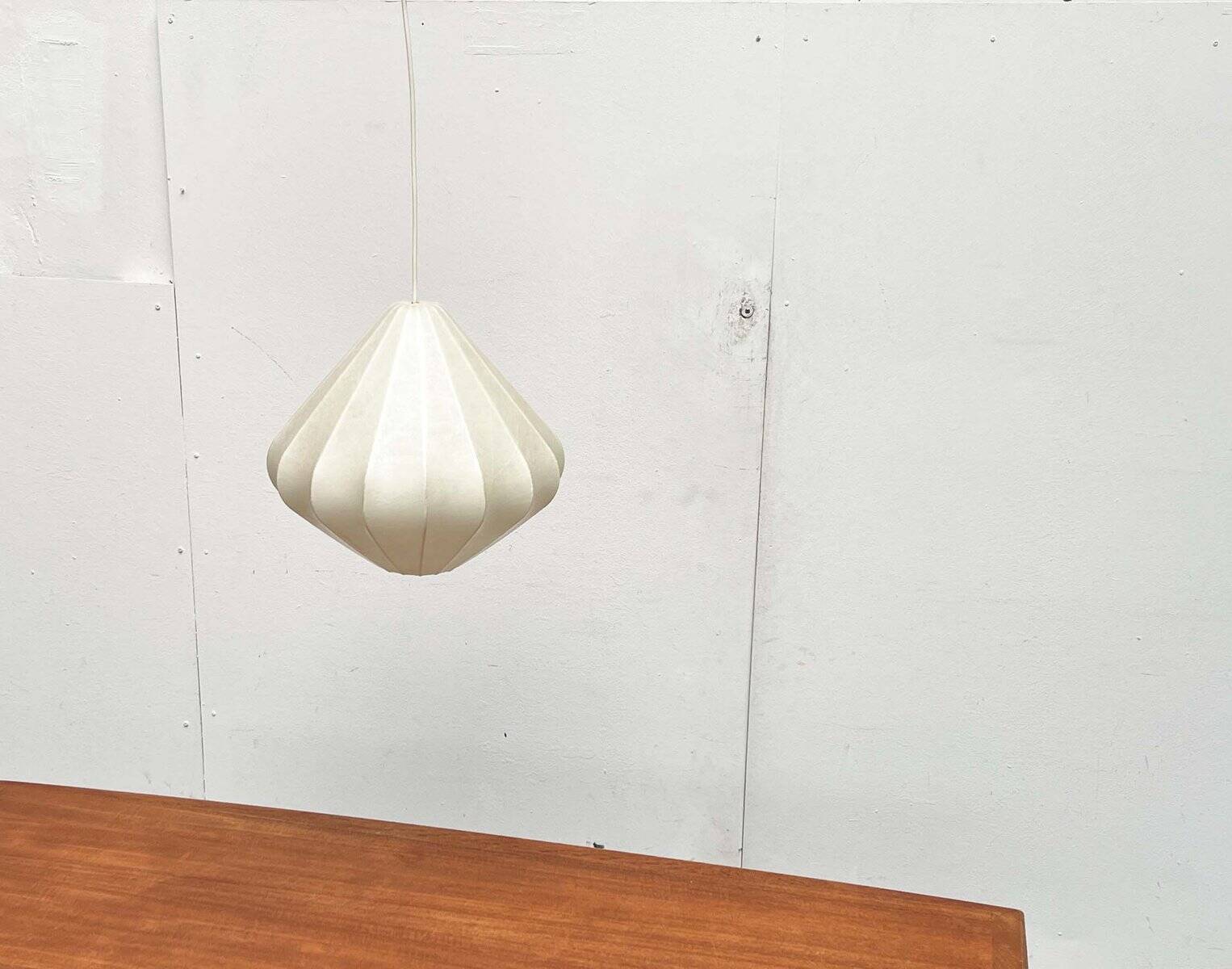 Mid-Century Modern Suspension Cocoon by Friedel Wauer for Goldkant Leuchten, Germany, 1960s