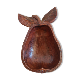 Empty pocket in the shape of pear resin