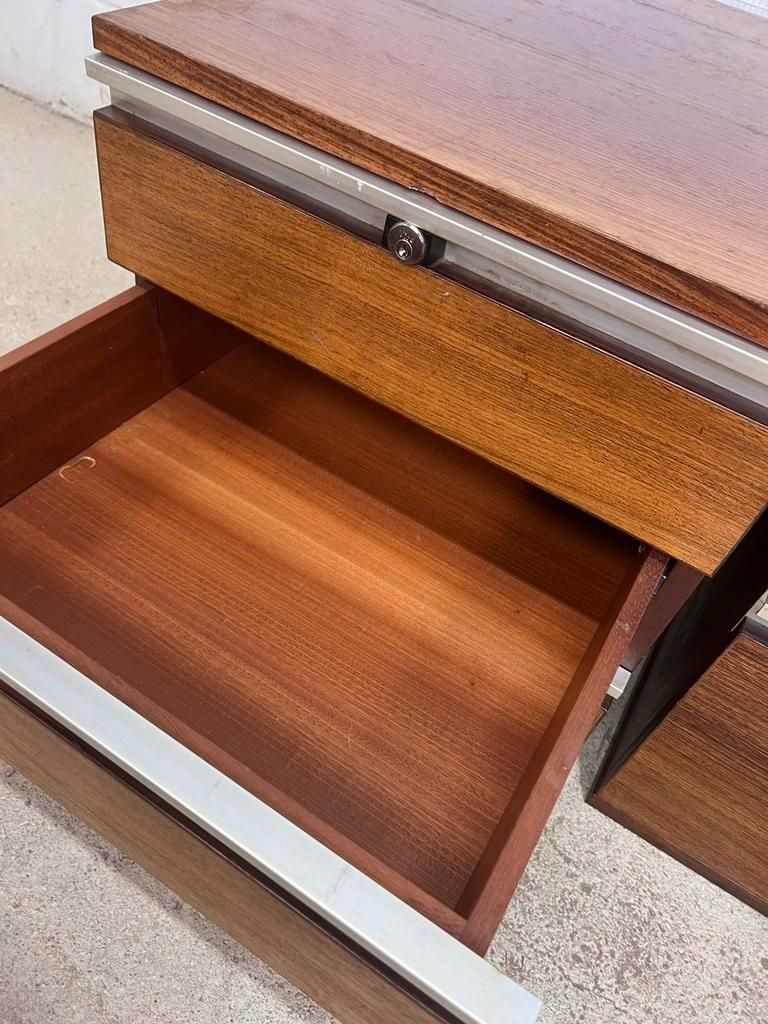 Set of 2 vintage archive drawers