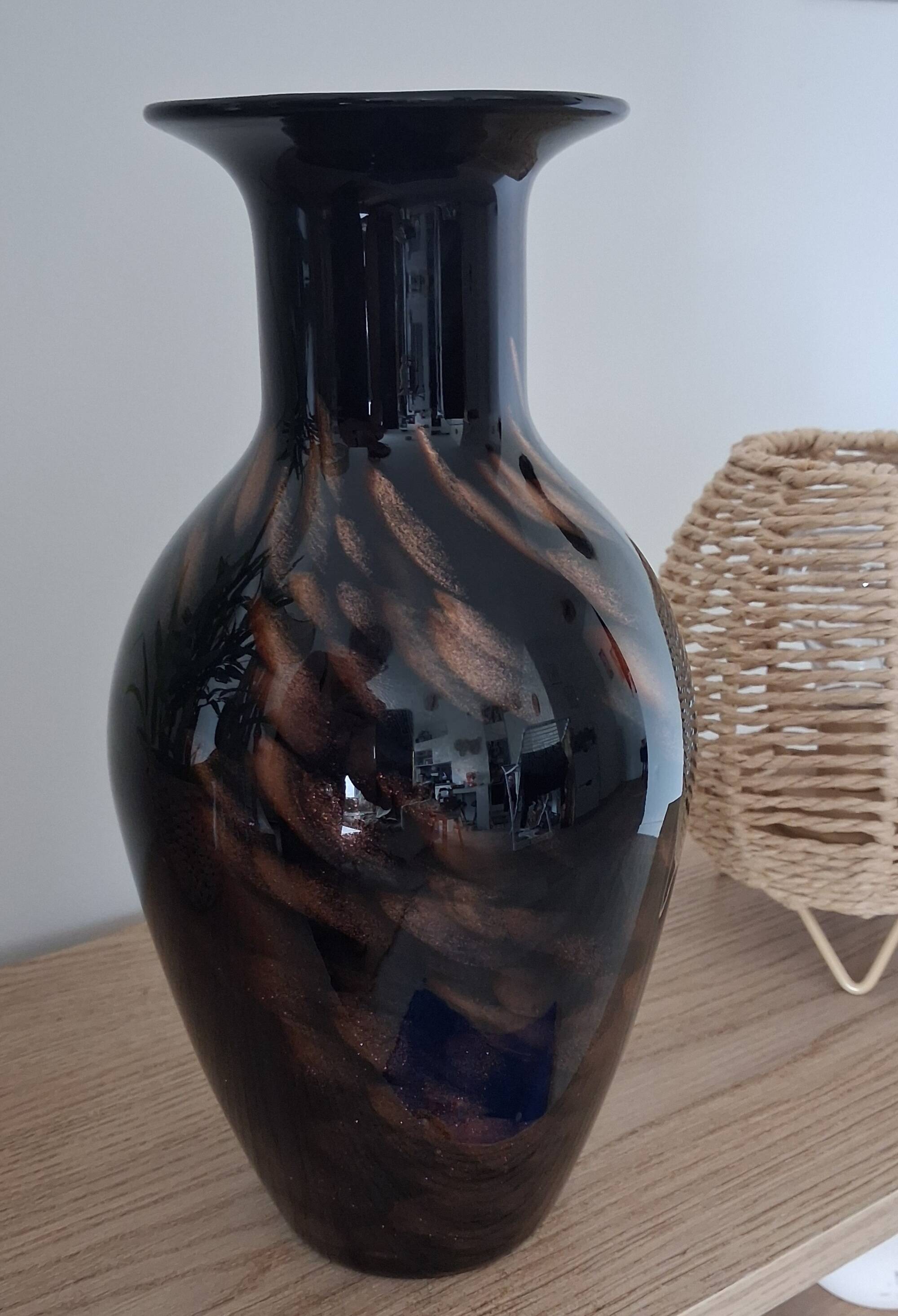 Vintage Murano glass vase - 1960s/70s