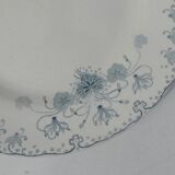 Terre de fer 6 assiettes plates Cyclamen
