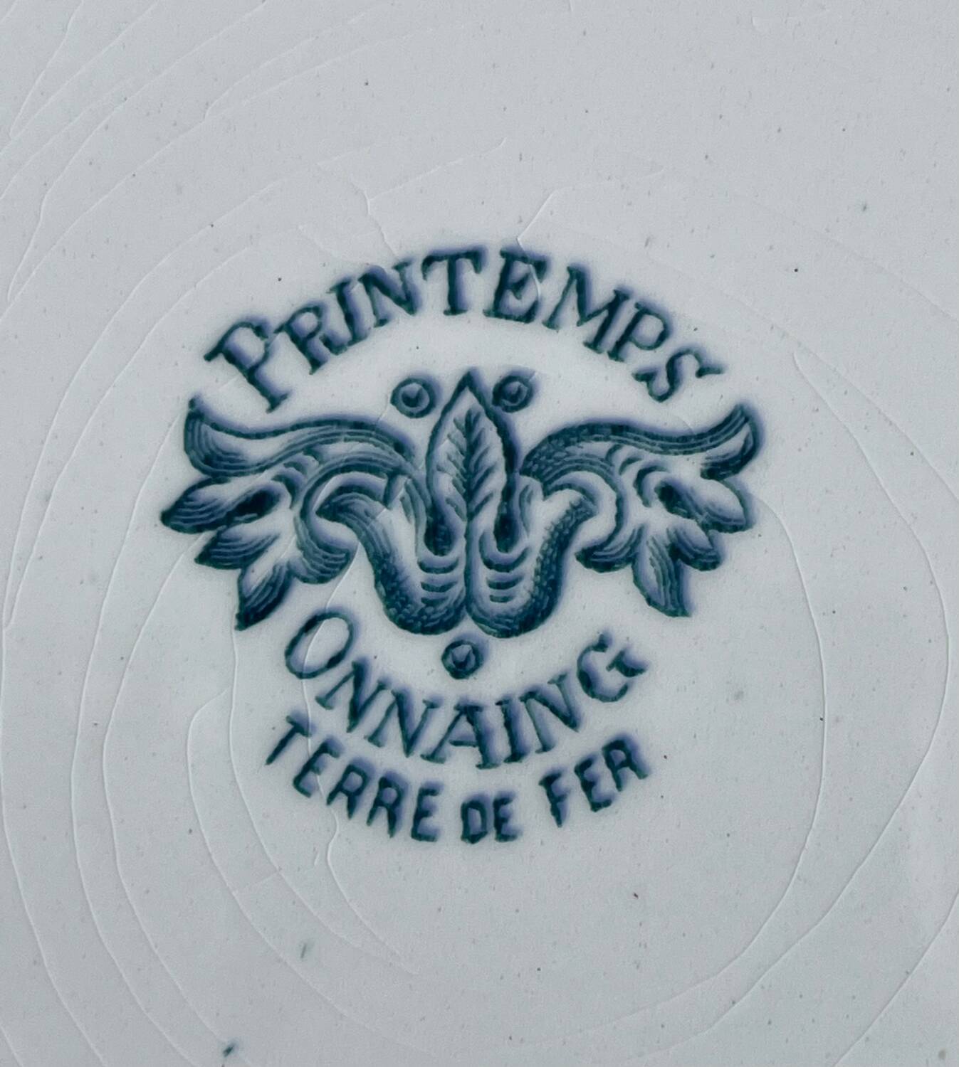 Ironstone dish - spring: Onnaing