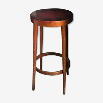 Tabouret de bar pieds compas Baumann