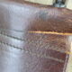 3 fauteuils Matteo Grassi en cuir marron et structure chromée vintage