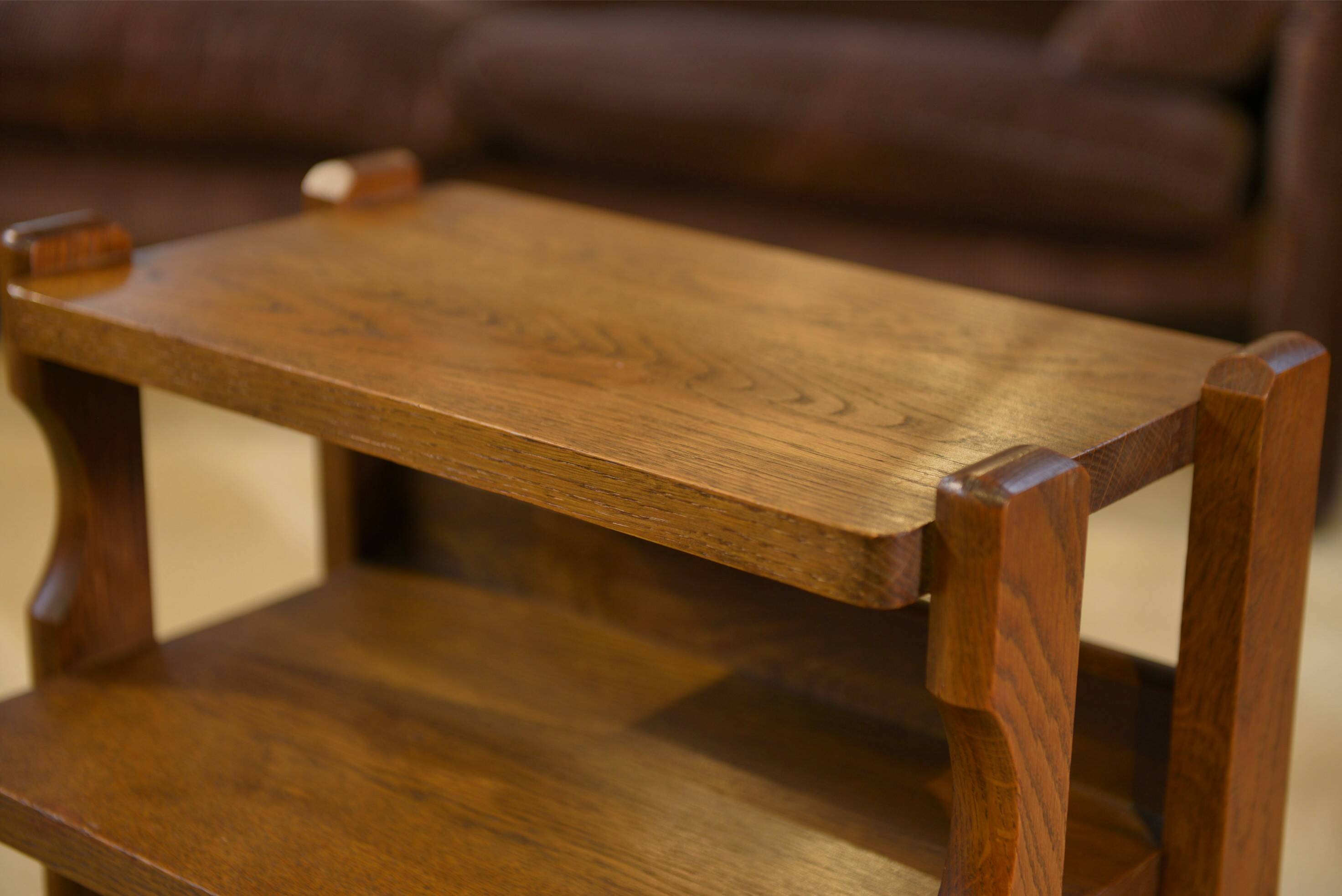 Pair of bedside tables by Guillerme and Chambron for "Votre Maison" 1960s