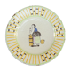 Assiette primavera décor de femme