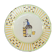Assiette primavera décor de femme