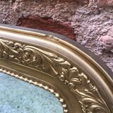 Golden mirror 103x74cm