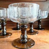 Blown bubble glasses