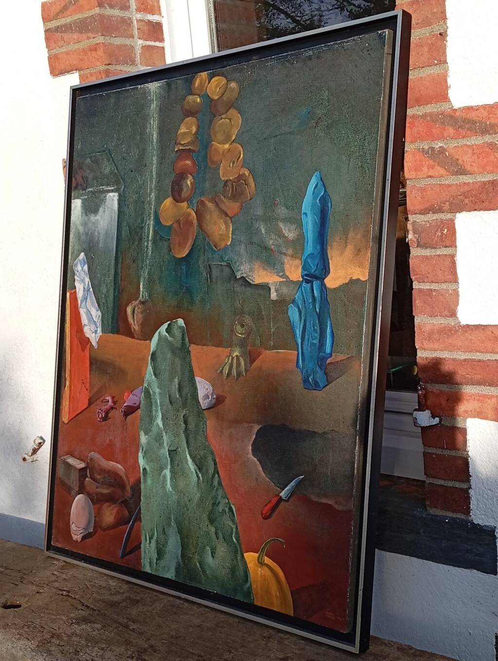 Large oil on canvas Marek Soltysik