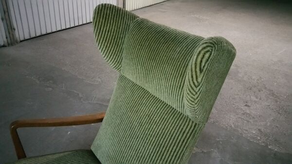 Fauteuil Bergere scandinave wing chair