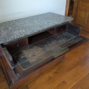 Commode bureau d'époque – Début XXᵉ siècle avec plateau en marbre