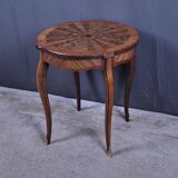 Marquetry gueridon, Louis XV style – first part of the 20th century