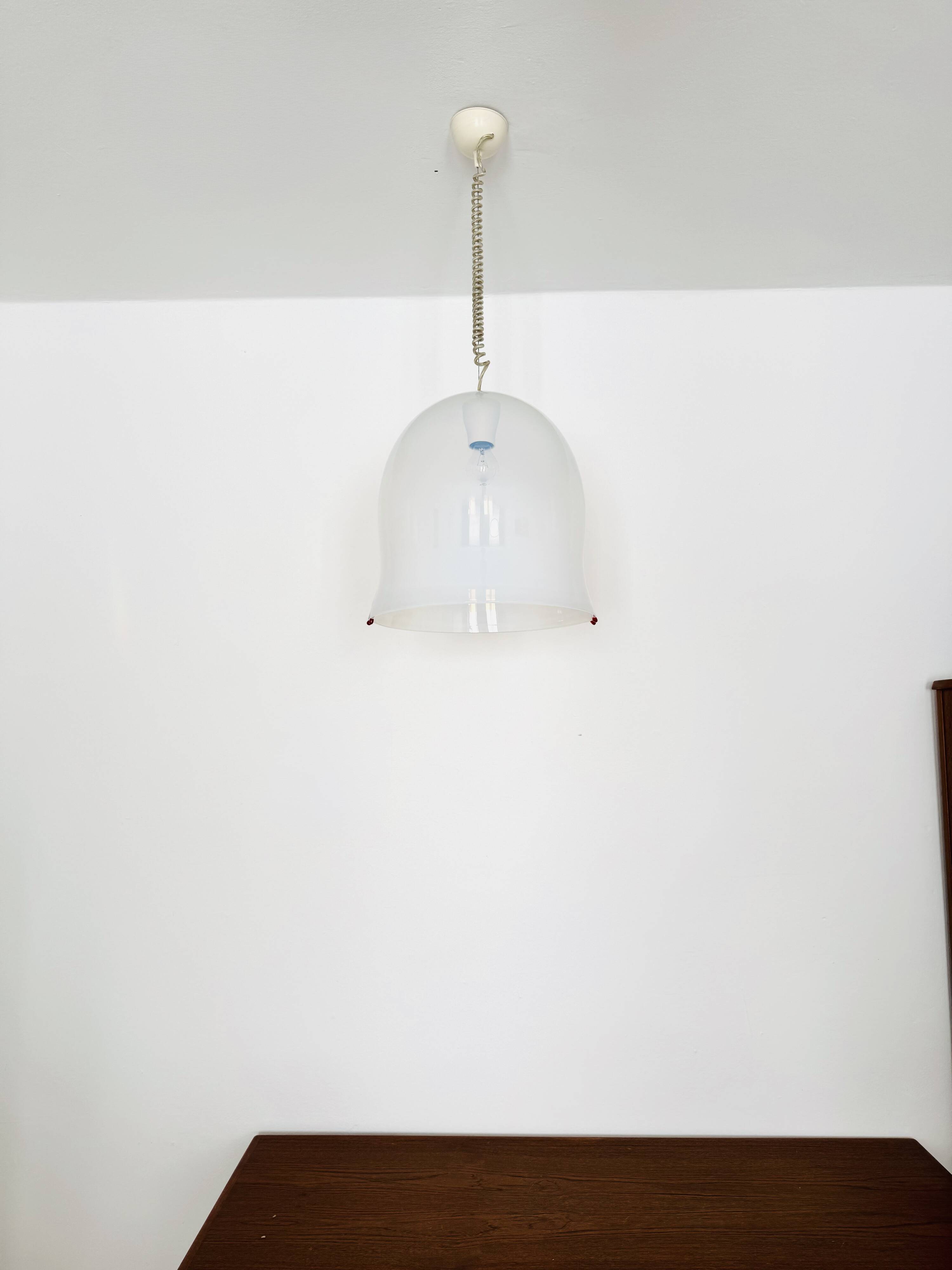 Murano Glass Pendant Lamp by Roberto Pamio and Renato Toso for Leucos