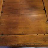 Teak mirror