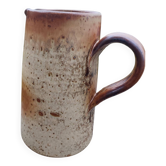 pitcher with handle in pyrite stoneware Jean-Pierre Prud'Homme