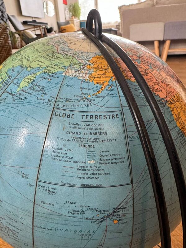 Globe tripode 60s