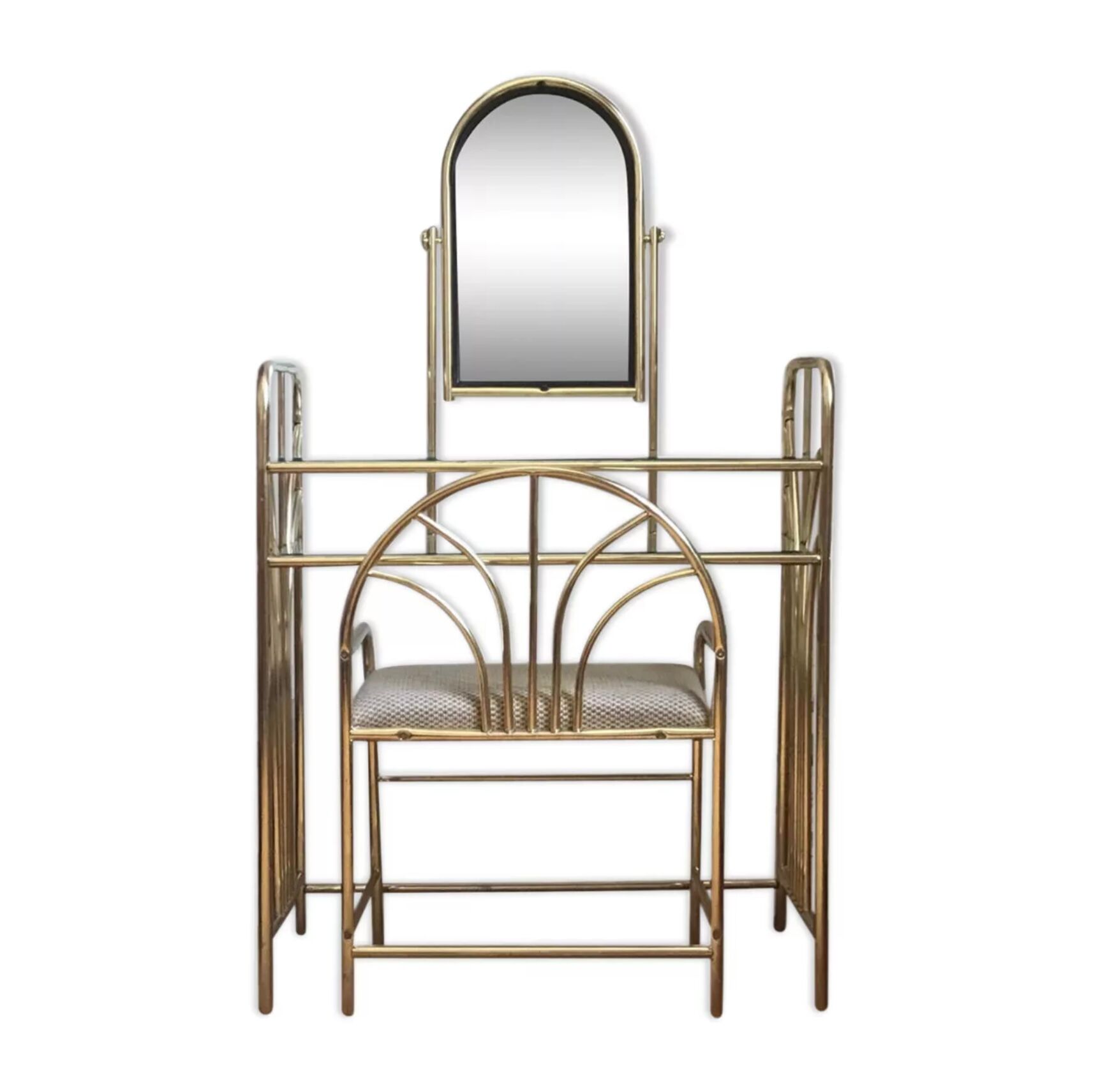 Vintage dressing table and chair