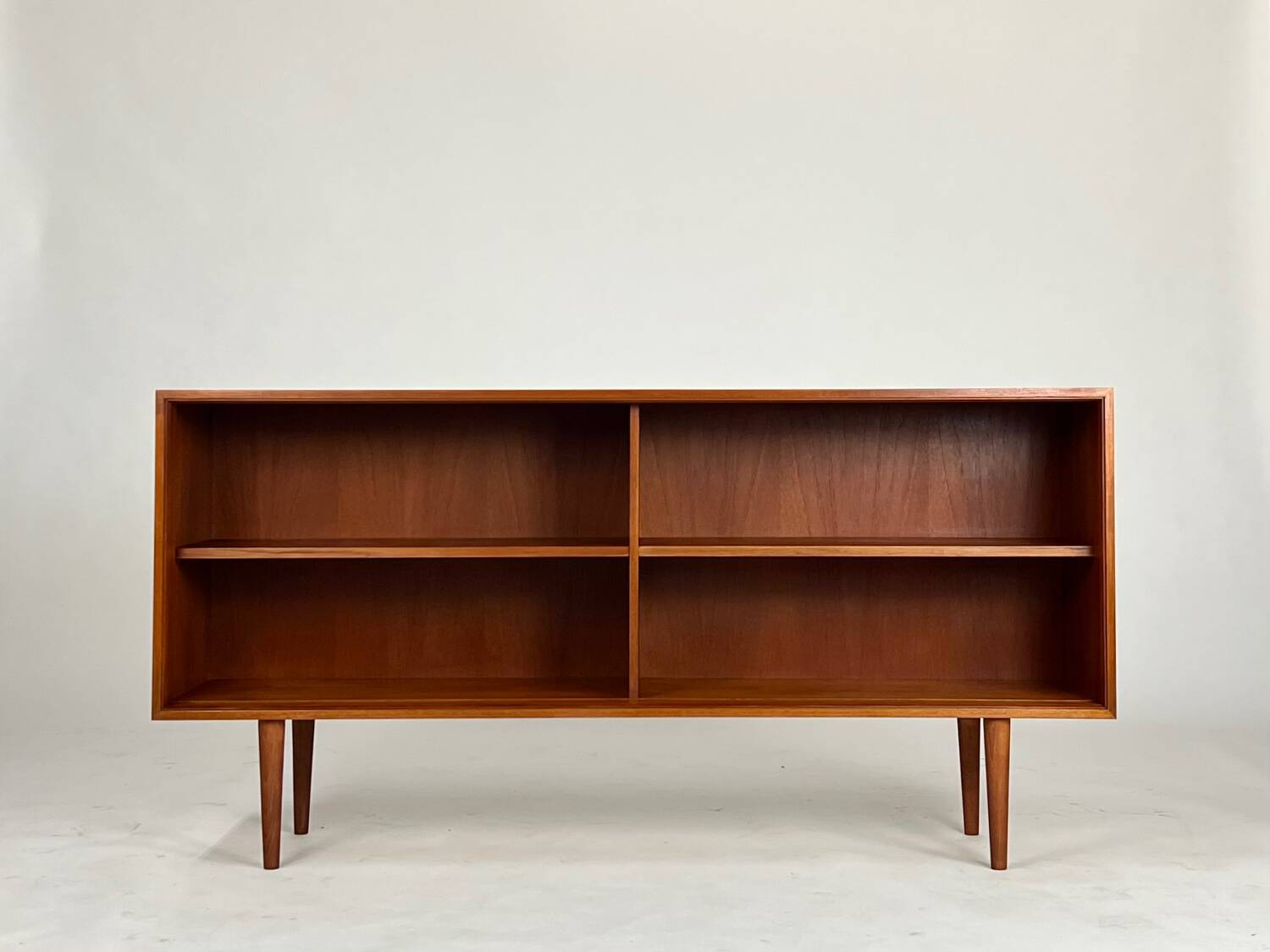 Mid-century teak sideboard shelf by Franzmeyer Möbel vintage 60s