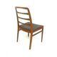 Set of 6 Scandinavian "Reno" chairs in oak, Bodafors, Sweden, 1960.