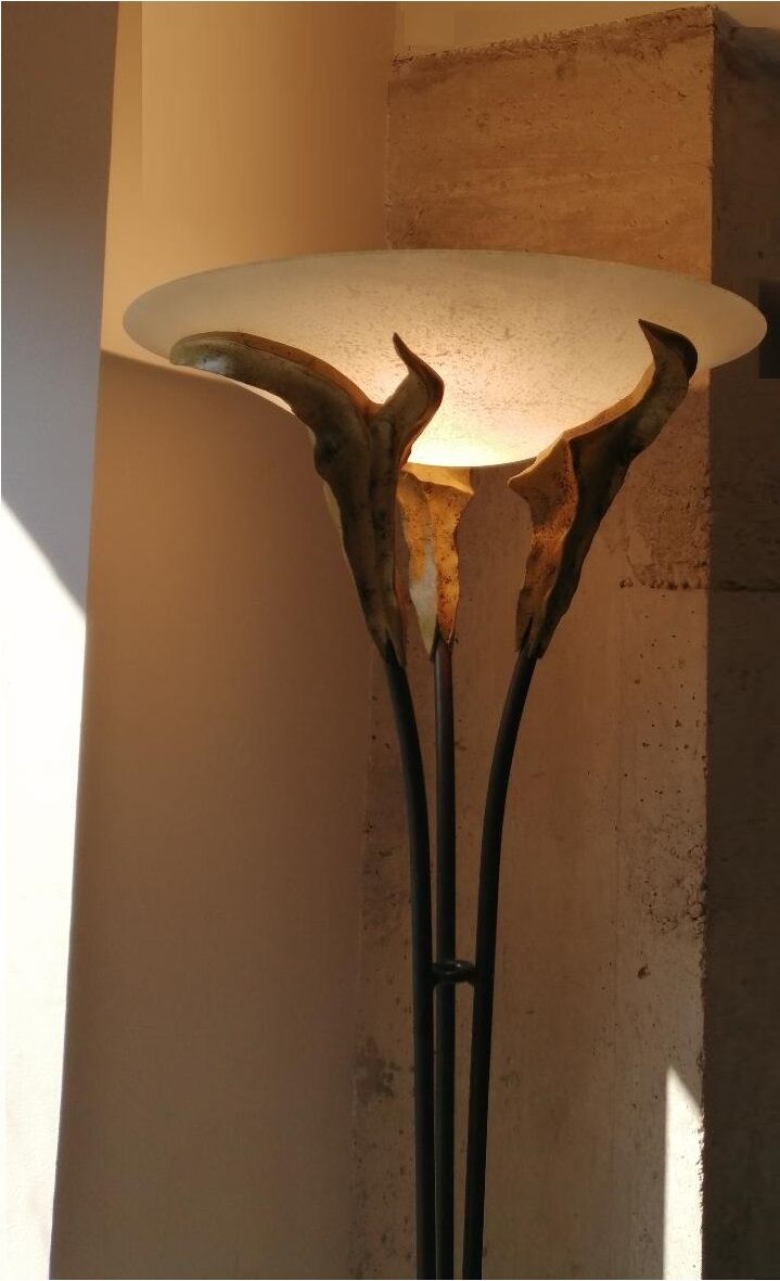 Very large floor lamp Vintage year 80