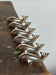 Whale-shaped stainless steel knife holder