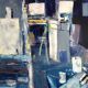 Artist's studio. Original lithograph signed in pencil.