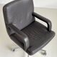 Leather armchair Mobilier International, 1970