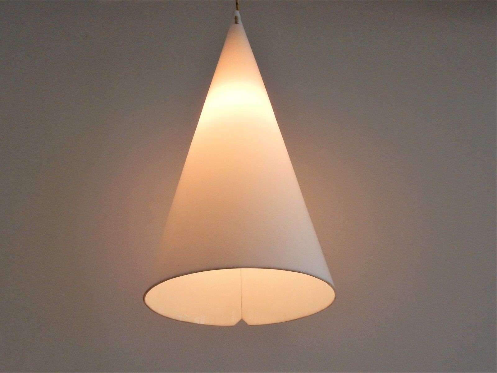 Struten acrylic suspension by Hans Bergstrom for Ateljé Lyktan 1950s