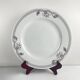 Set de 6 assiettes plates "Elysa", Sarreguemines, 1980-90