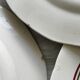 7 earthenware plates, hand-painted floral decoration, Sarreguemines, Armelle model