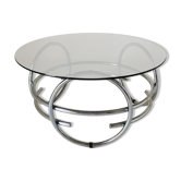 Table basse de style spatial des années 1970