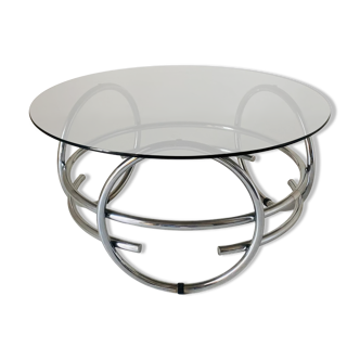 Table basse de style spatial des années 1970
