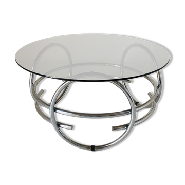 Table basse de style spatial des années 1970