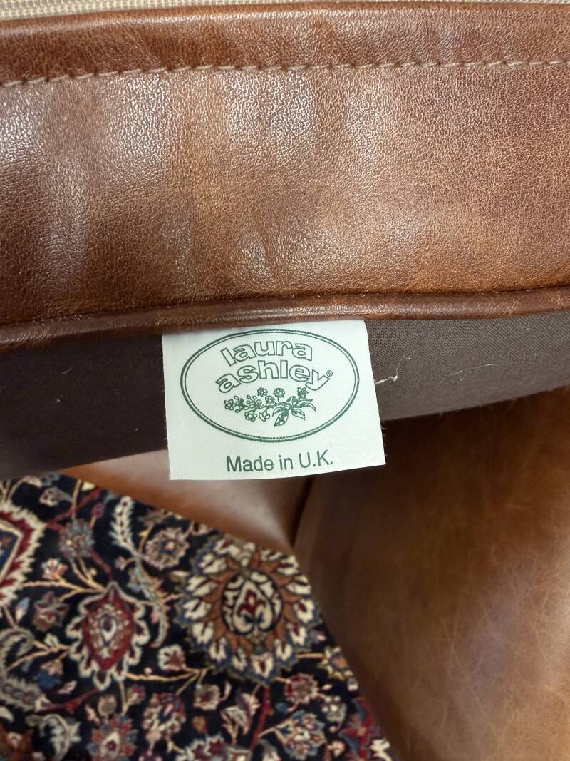 Sheep Leather Laura Ashley Armchair Set