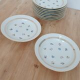 Hollow porcelain plates