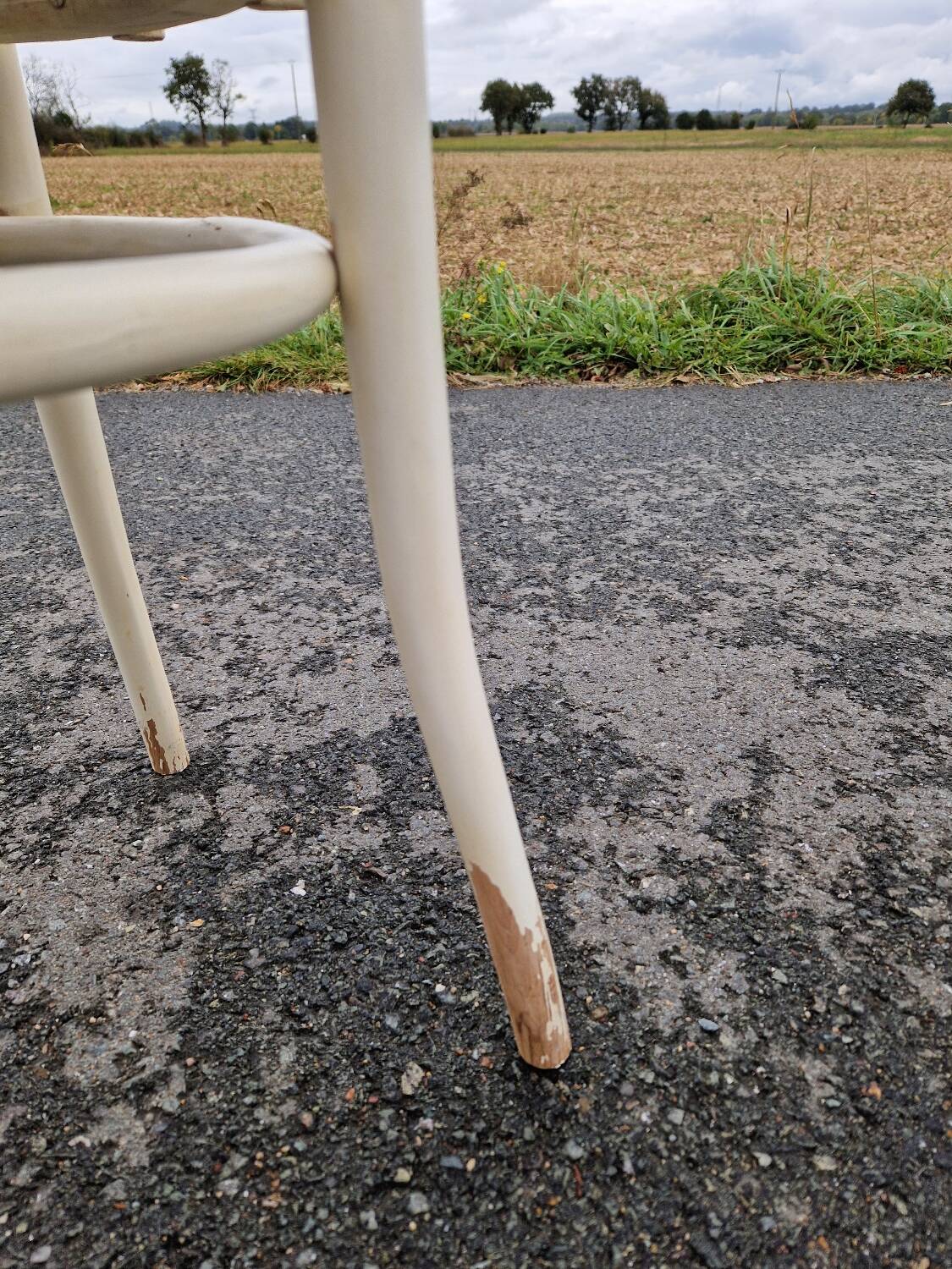 Set of 3 vintage bistro chairs