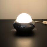 Chrome UFO lamp model c359 by LUCI, Italy 1970s
