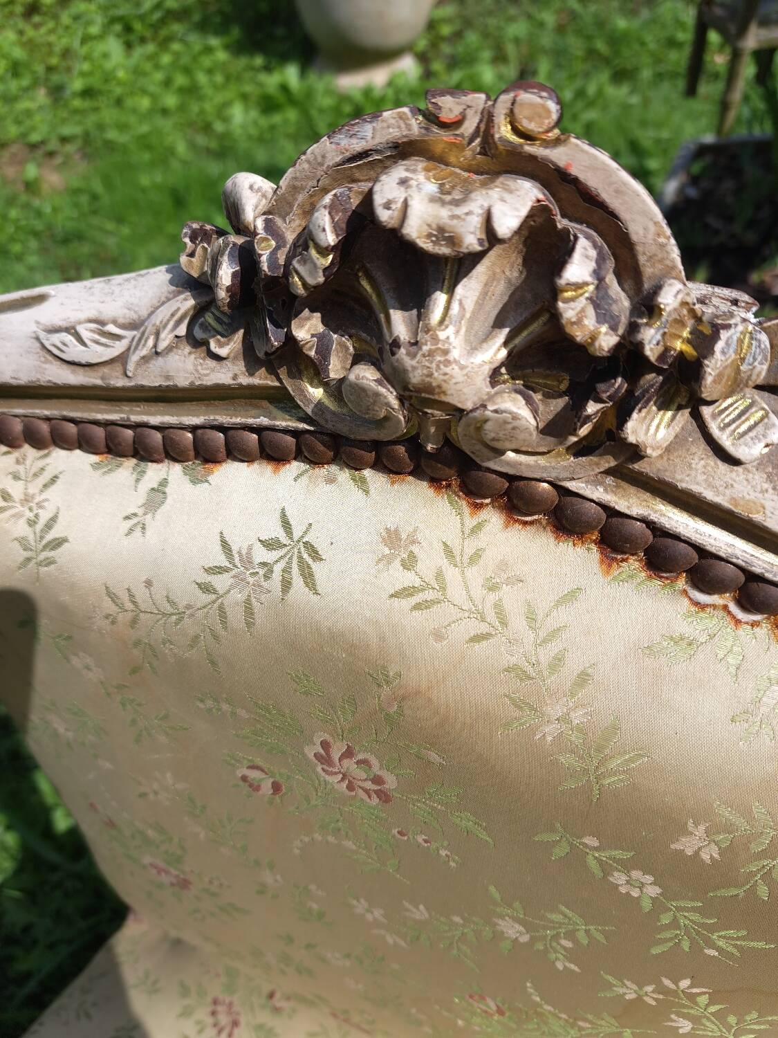 Pair of chairs, Louis XV period.