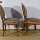 Louis XV style living room in walnut – 1920