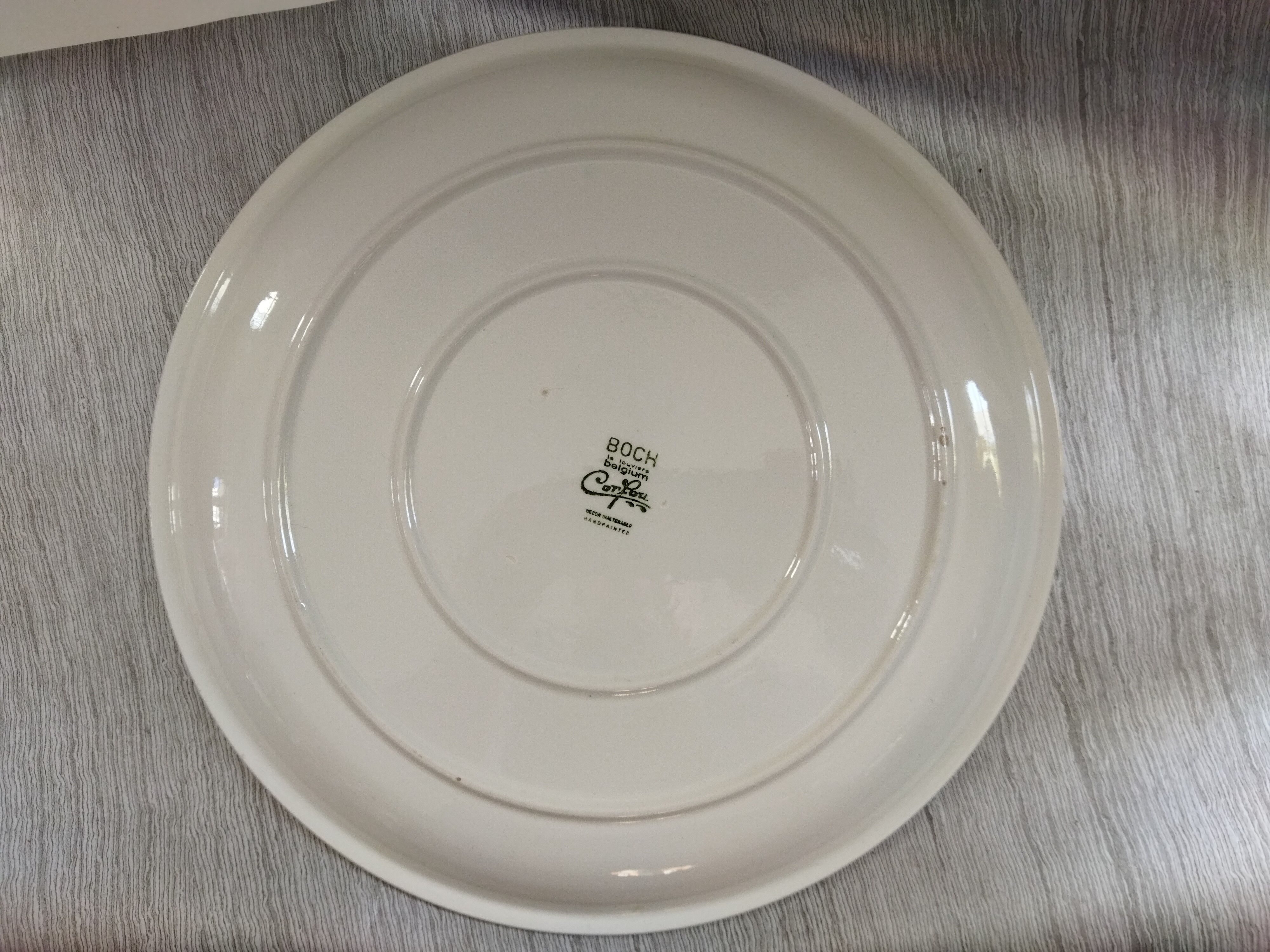Corfu dish Boch La Louvière