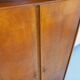 Small vintage oak wood cabinet from the 60s