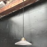 Suspension en verre holophane