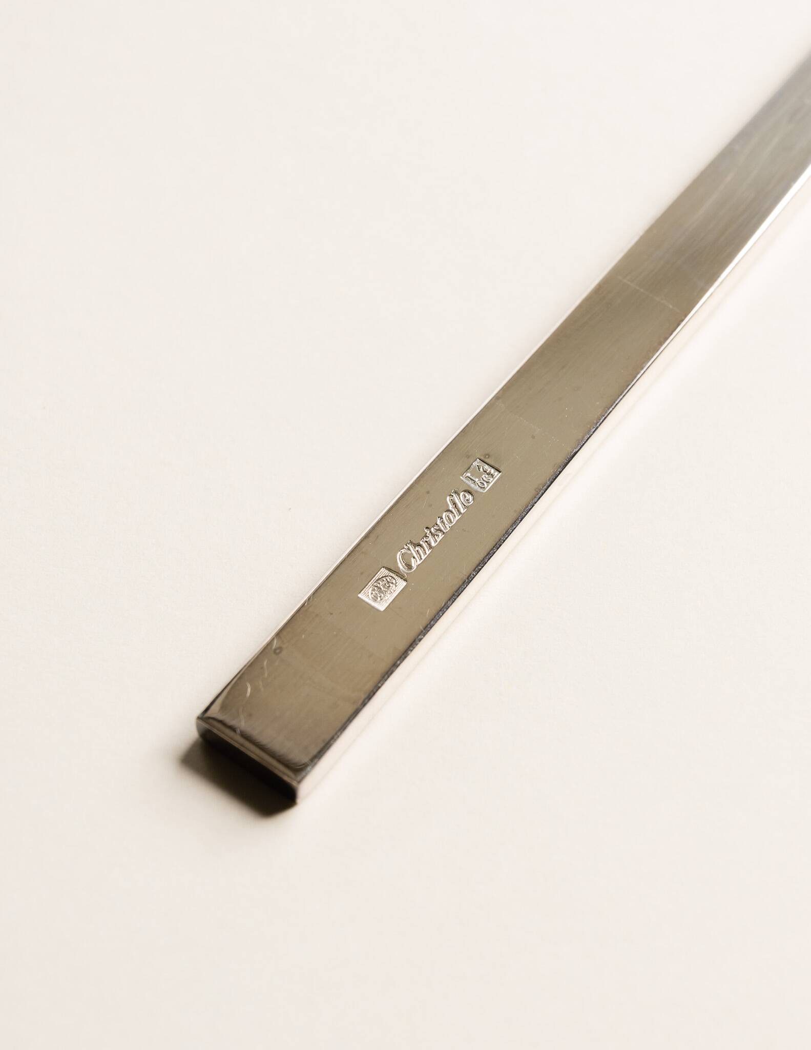 CHRISTOFLE COCKTAIL SPOON, 1980s